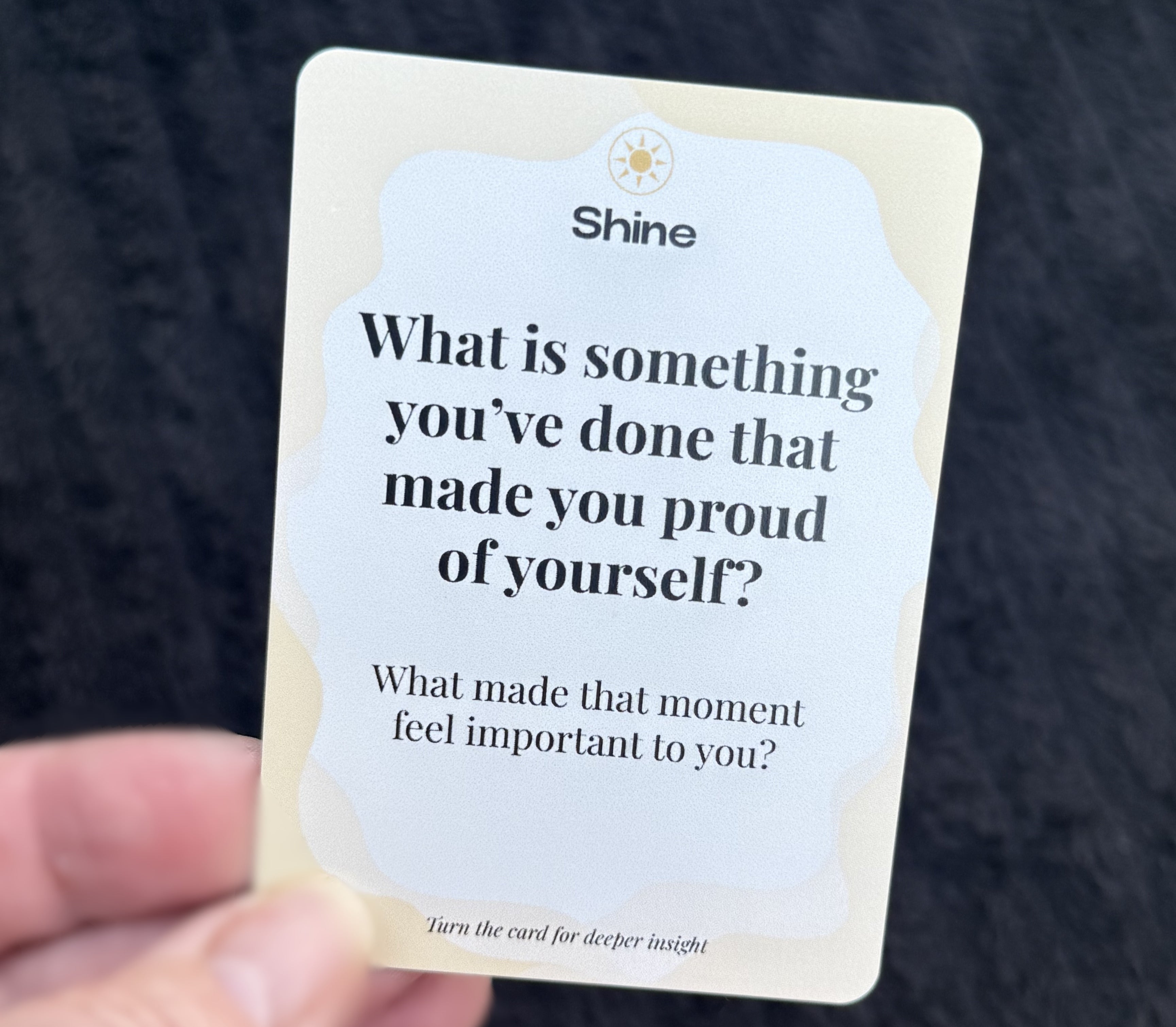 Family Connection Question Deck