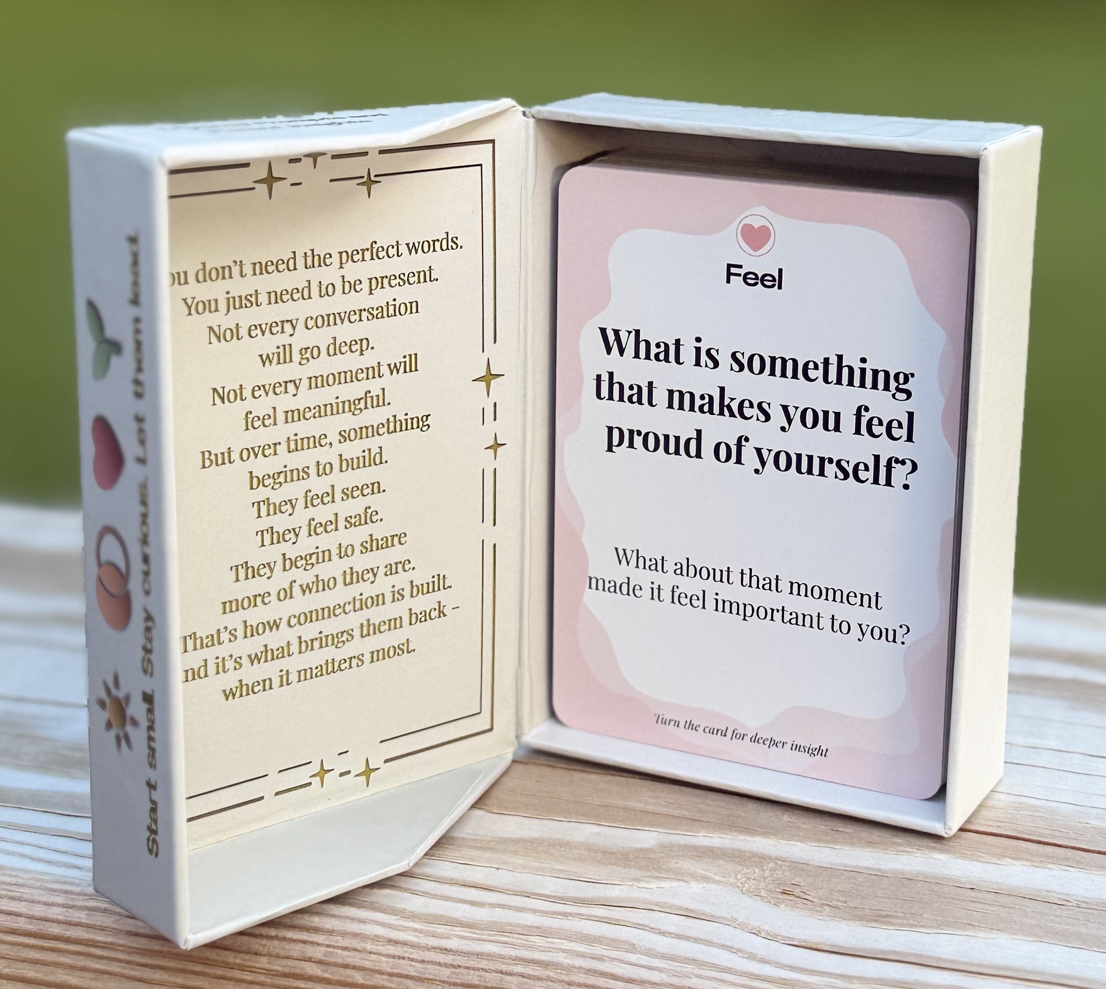 Family Connection Question Deck